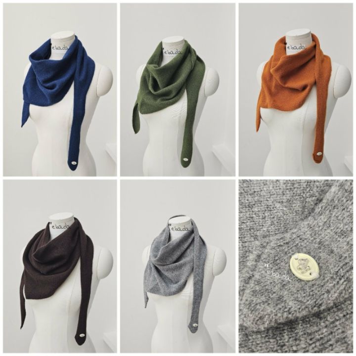 EBADA東大門實拍女士新品26春夏推薦熱賣圍巾披肩羊毛披肩EBADA圍巾/披肩