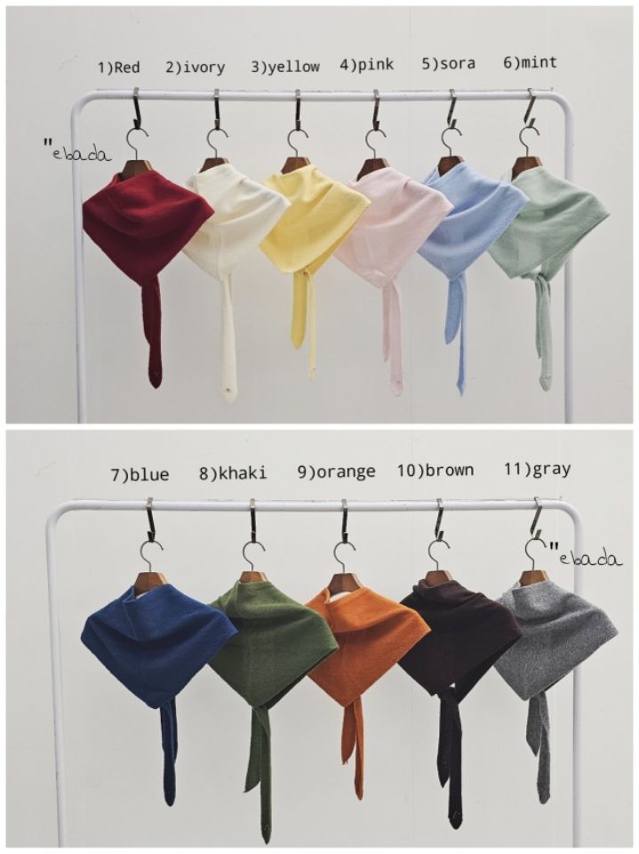 EBADA東大門實拍女士新品26春夏推薦熱賣圍巾披肩羊毛披肩EBADA圍巾/披肩