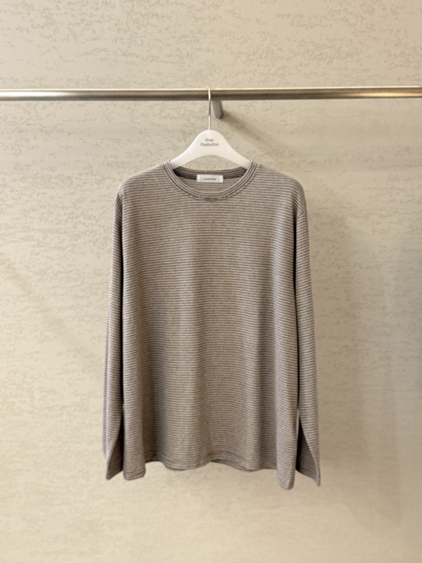 PLAYBUTTON-P東大門代購女裝新品熱賣職業真品推薦長袖T恤PLAYBUTTON長袖T恤圖色2