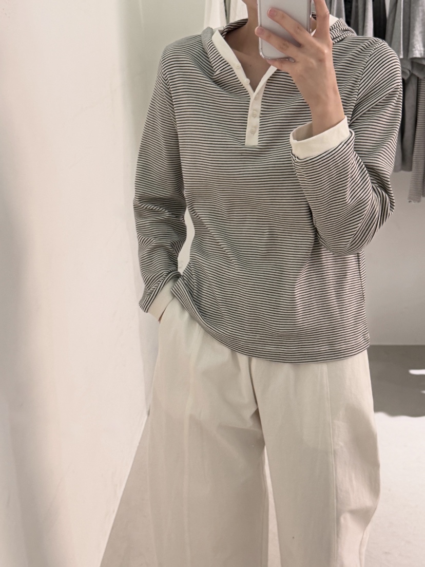 PEPPER-L東大門直郵女裝新品時尚26春夏人氣職業長袖T恤PEPPER長袖T恤