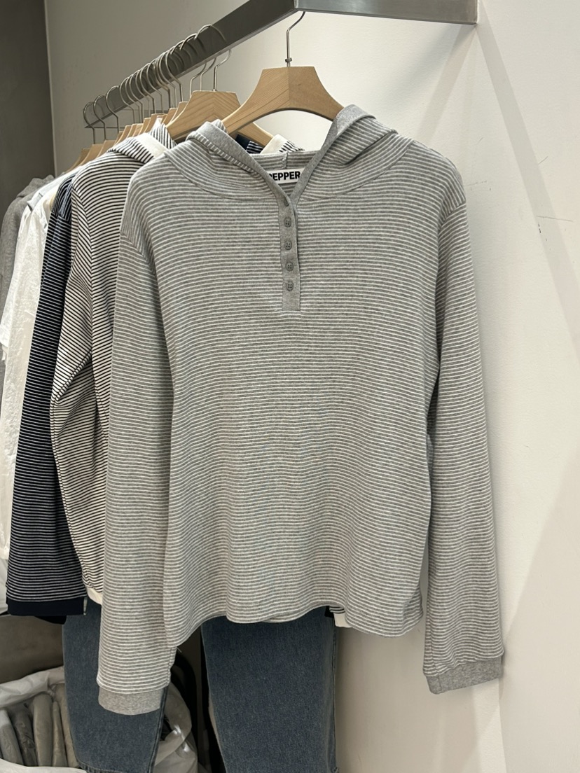 PEPPER-L東大門直郵女裝新品時尚26春夏人氣職業長袖T恤PEPPER長袖T恤圖色2