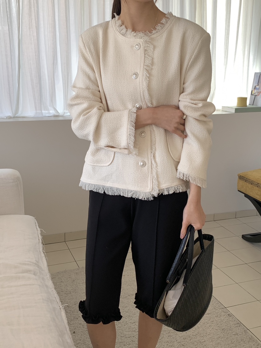 BIEN GARDER東大門代購女裝新品時尚26春夏職業休閑夾克BIEN GARDER夾克