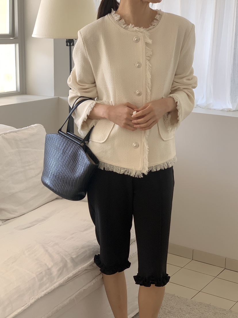 BIEN GARDER東大門代購女裝新品時尚26春夏職業休閑夾克BIEN GARDER夾克