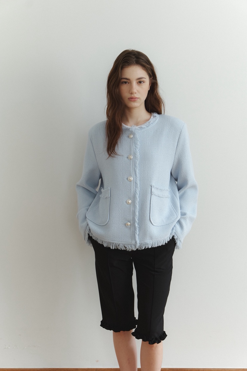 BIEN GARDER東大門代購女裝新品時尚26春夏職業休閑夾克BIEN GARDER夾克