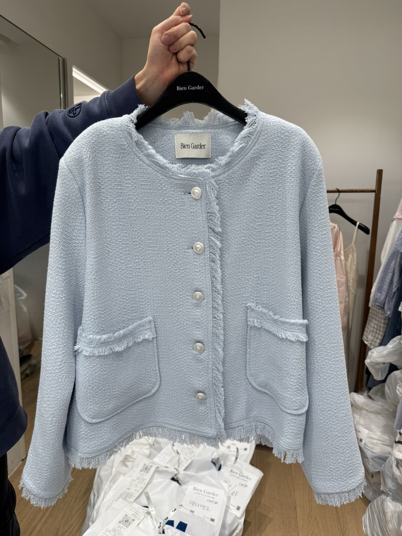 BIEN GARDER東大門代購女裝新品時尚26春夏職業休閑夾克BIEN GARDER夾克圖色3