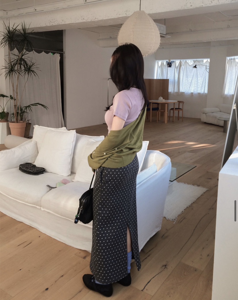 EOMPIT東大門實拍女裝新款熱賣時尚真品人氣職業推薦長裙EOMPIT長裙