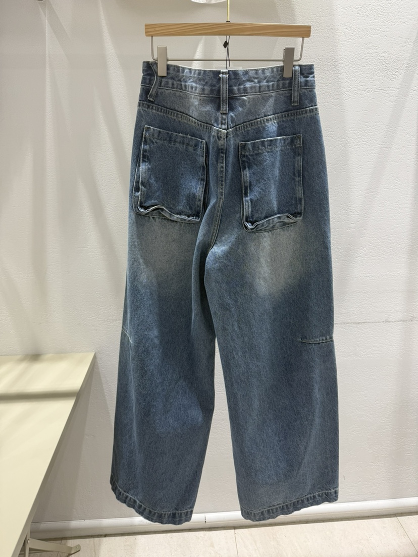 JIMMY東大門實拍女士新款人氣真品時尚職業推薦26春夏牛仔褲JIMMY/REMAKE牛仔褲