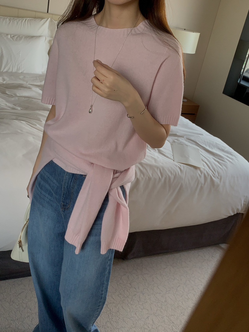 NOTHING東大門代購女士新款推薦真品職業針織衫不含披肩柔軟NOTHING針織衫