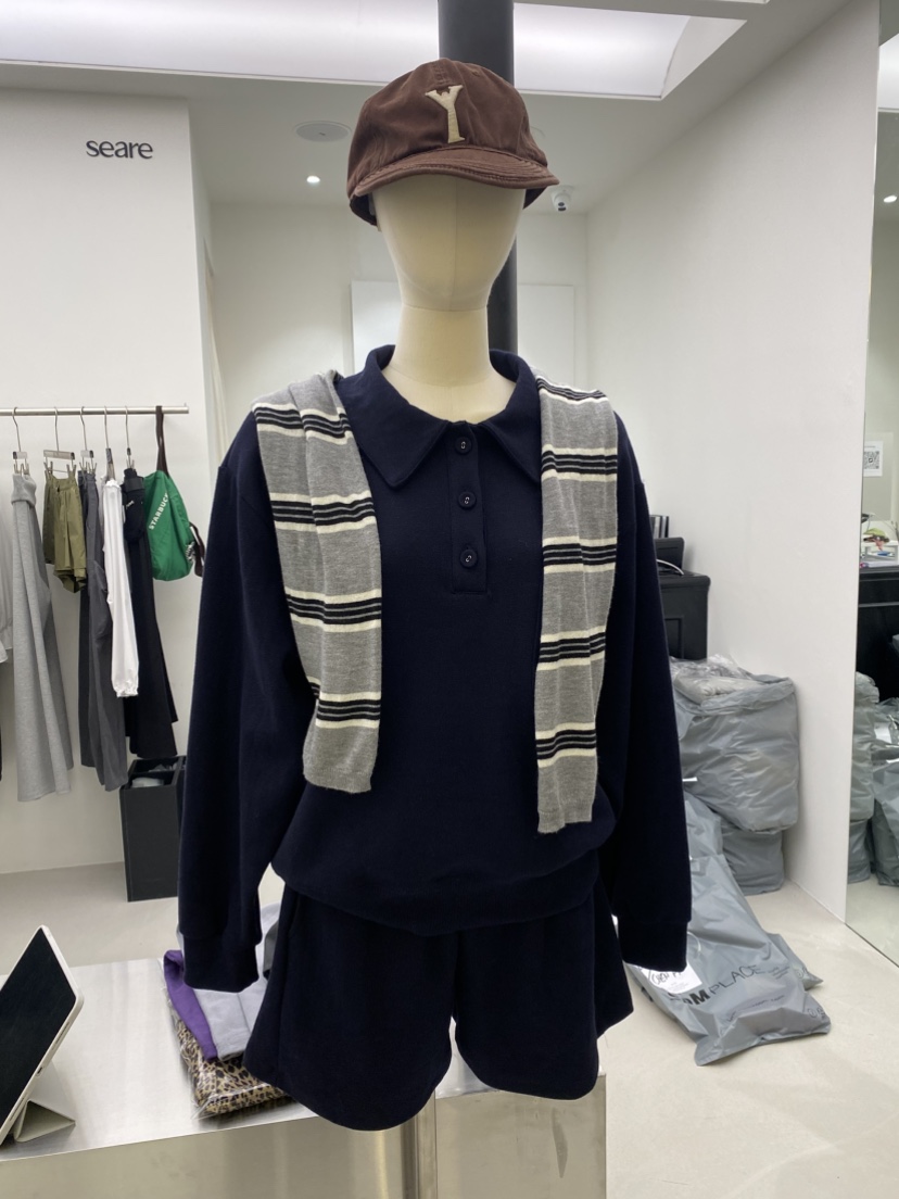 SEARE/PRETZEL東大門實拍女裝新款真品套裝不含披肩雙口袋SEARE/PRETZEL套裝圖色2