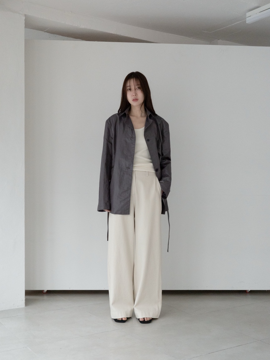 CULLUM東大門代購女裝新款時尚推薦休閑職業真品夾克含腰帶CULLUM夾克