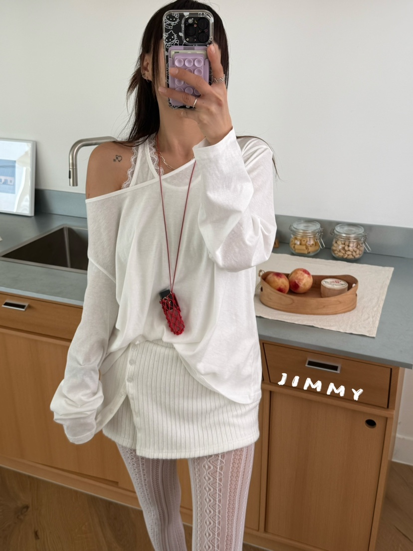 JIMMY韓國代購女裝新款休閑推薦26春夏真品職業套裝套裝蕾絲JIMMY/REMAKE套裝