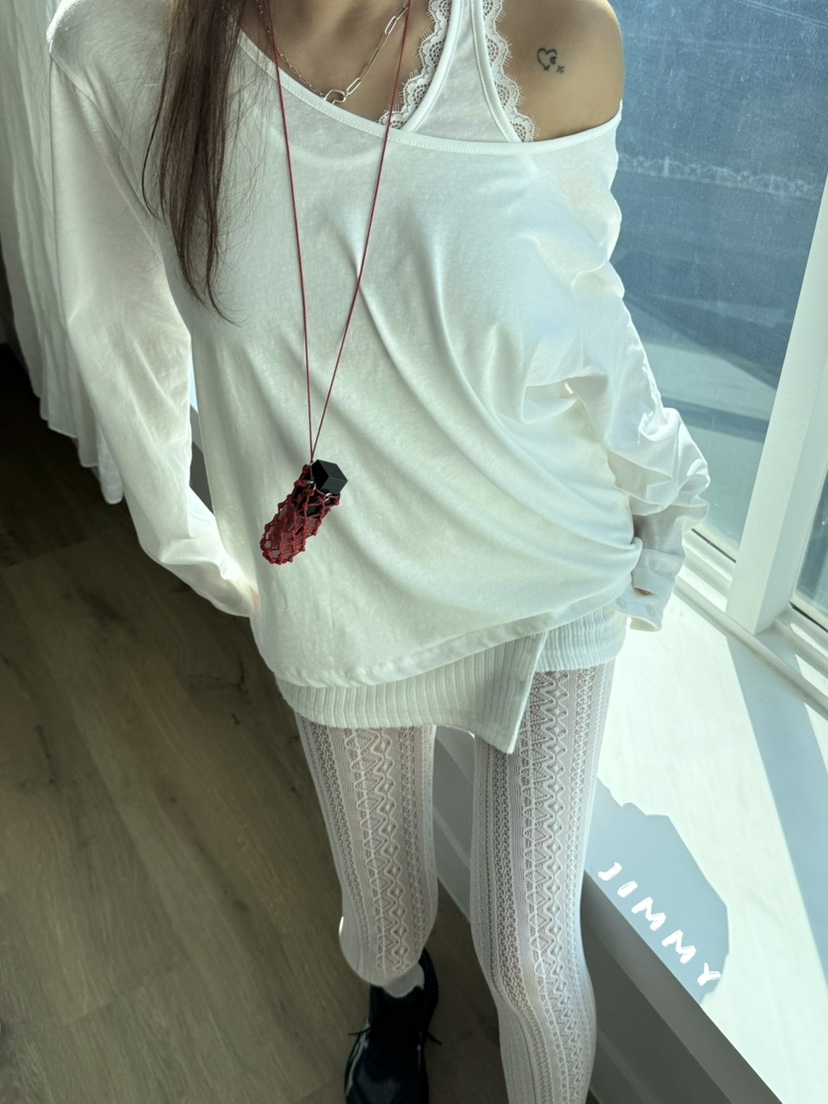 JIMMY韓國代購女裝新款休閑推薦26春夏真品職業套裝套裝蕾絲JIMMY/REMAKE套裝