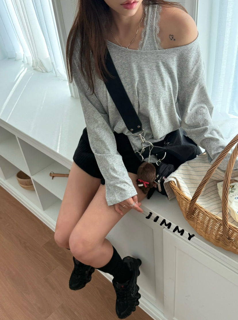 JIMMY韓國代購女裝新款休閑推薦26春夏真品職業套裝套裝蕾絲JIMMY/REMAKE套裝