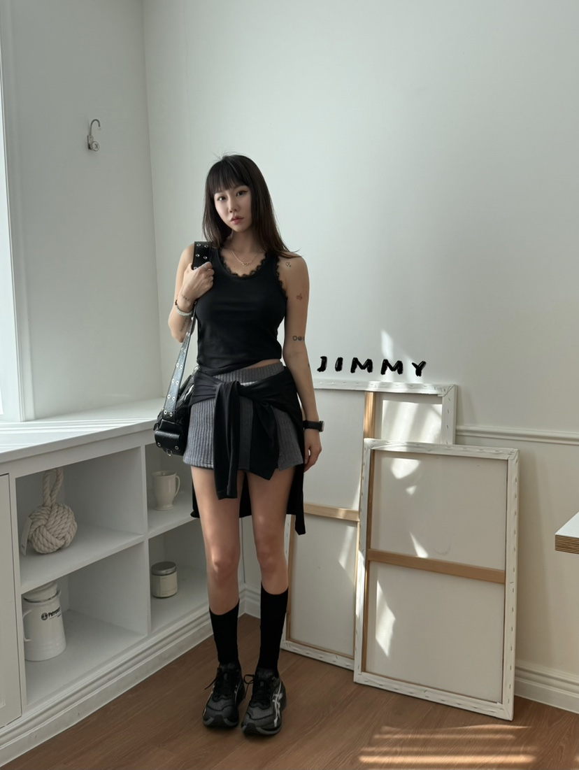 JIMMY韓國代購女裝新款休閑推薦26春夏真品職業套裝套裝蕾絲JIMMY/REMAKE套裝