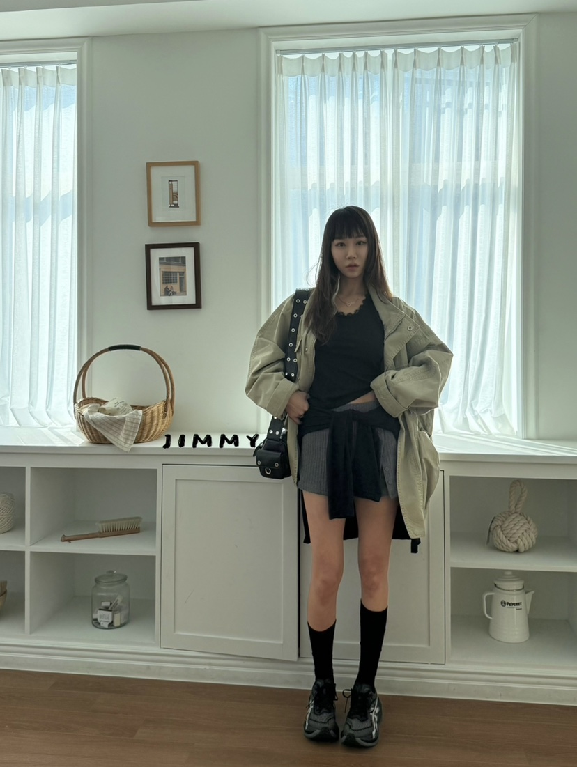 JIMMY韓國代購女裝新款休閑推薦26春夏真品職業套裝套裝蕾絲JIMMY/REMAKE套裝