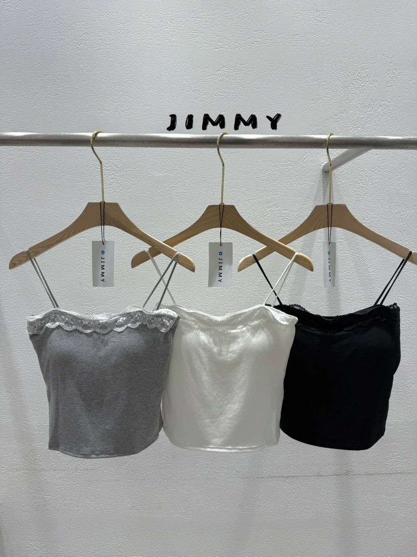 JIMMY東大門實拍女裝新品人氣時尚26春夏熱賣職業吊帶背心JIMMY/REMAKE吊帶/背心