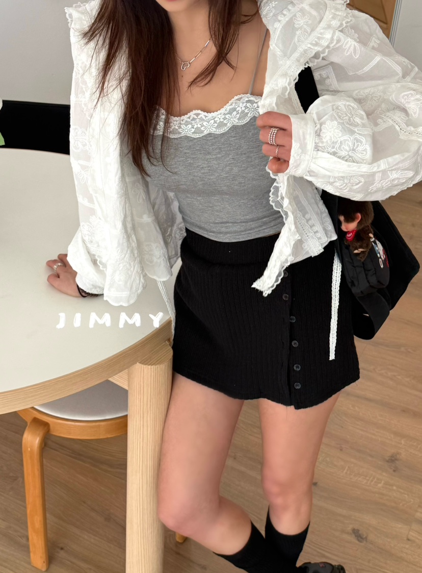 JIMMY東大門實拍女裝新品人氣時尚26春夏熱賣職業吊帶背心JIMMY/REMAKE吊帶/背心