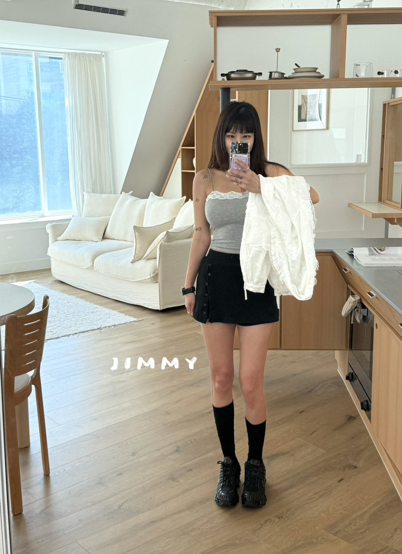 JIMMY東大門實拍女裝新品人氣時尚26春夏熱賣職業吊帶背心JIMMY/REMAKE吊帶/背心