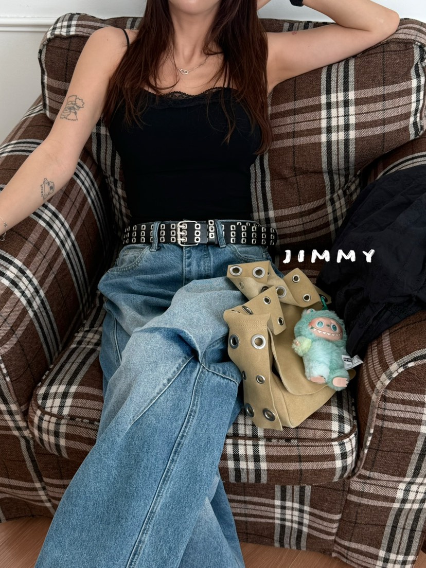 JIMMY東大門實拍女裝新品人氣時尚26春夏熱賣職業吊帶背心JIMMY/REMAKE吊帶/背心