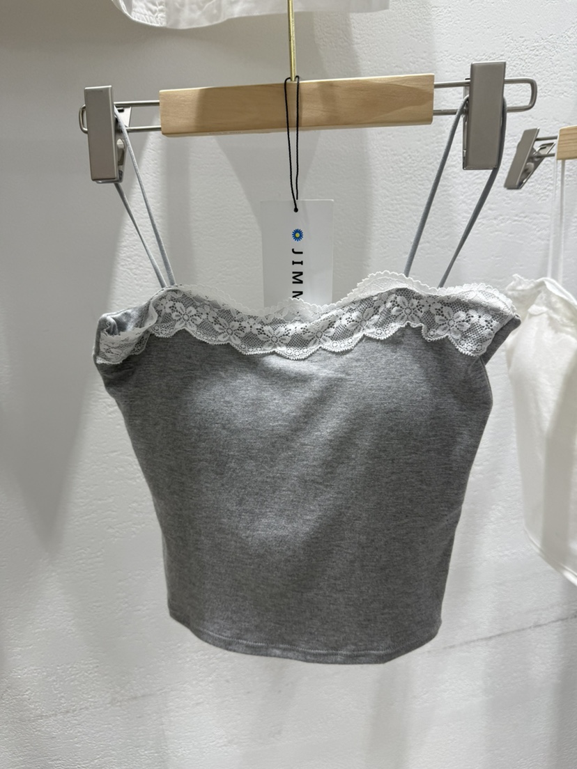 JIMMY東大門實拍女裝新品人氣時尚26春夏熱賣職業吊帶背心JIMMY/REMAKE吊帶/背心圖色1