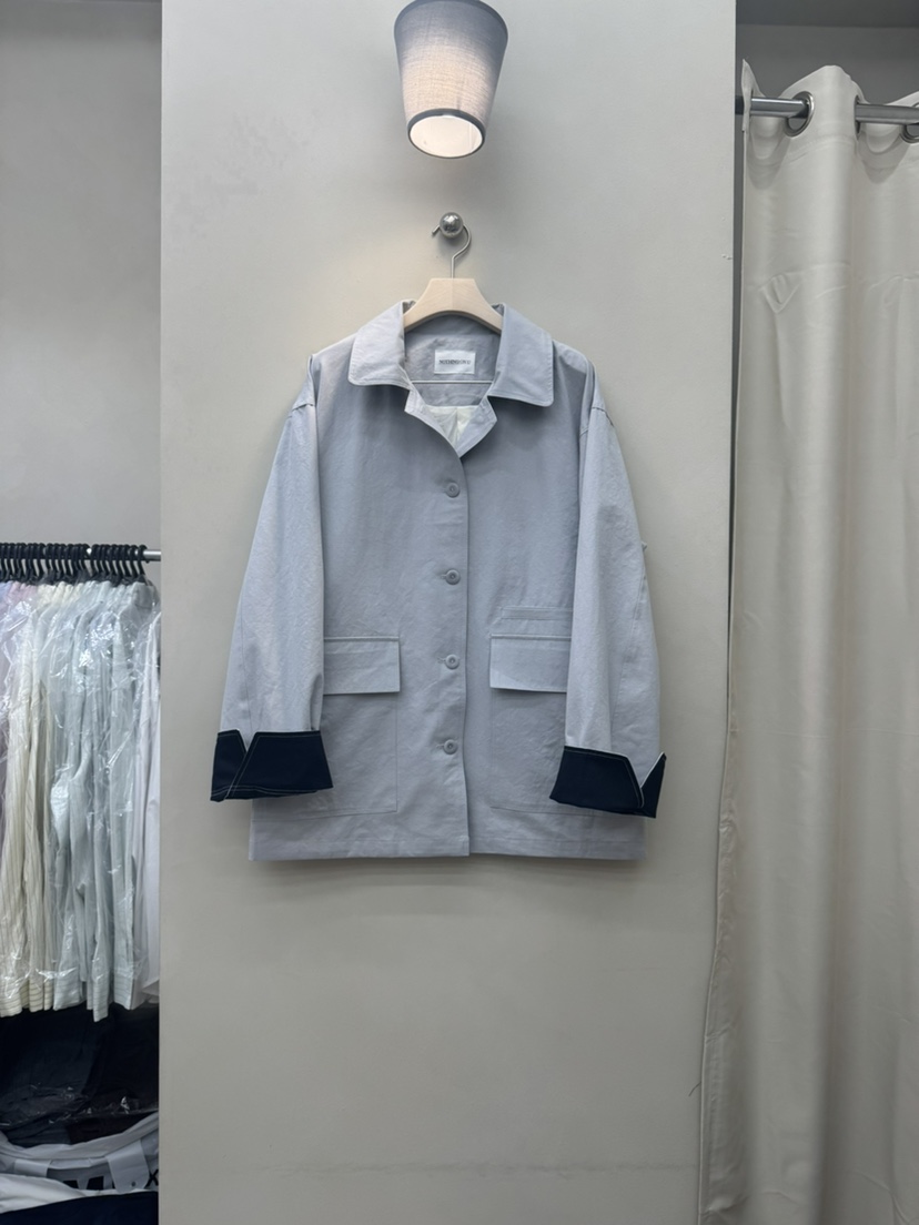 NOTHING東大門實拍女士新品真品人氣熱賣推薦時尚26春夏夾克NOTHING夾克圖色1