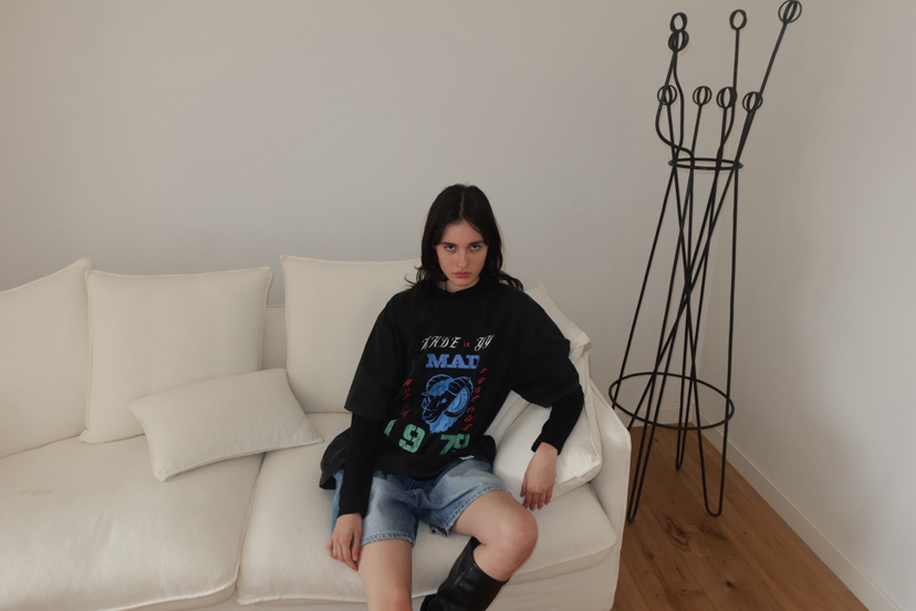 FIFO/UNANSWERED-MYSTERY韓國直郵女士新款26春夏長袖T恤FIFO/UNANSWERED-MYSTERY長袖T恤