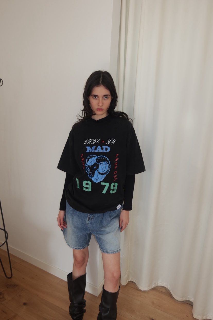 FIFO/UNANSWERED-MYSTERY韓國直郵女士新款26春夏長袖T恤FIFO/UNANSWERED-MYSTERY長袖T恤