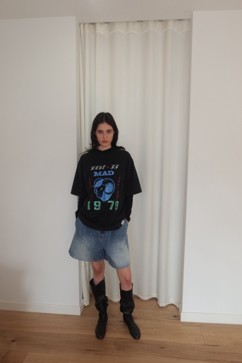 FIFO/UNANSWERED-MYSTERY韓國直郵女士新款26春夏長袖T恤FIFO/UNANSWERED-MYSTERY長袖T恤