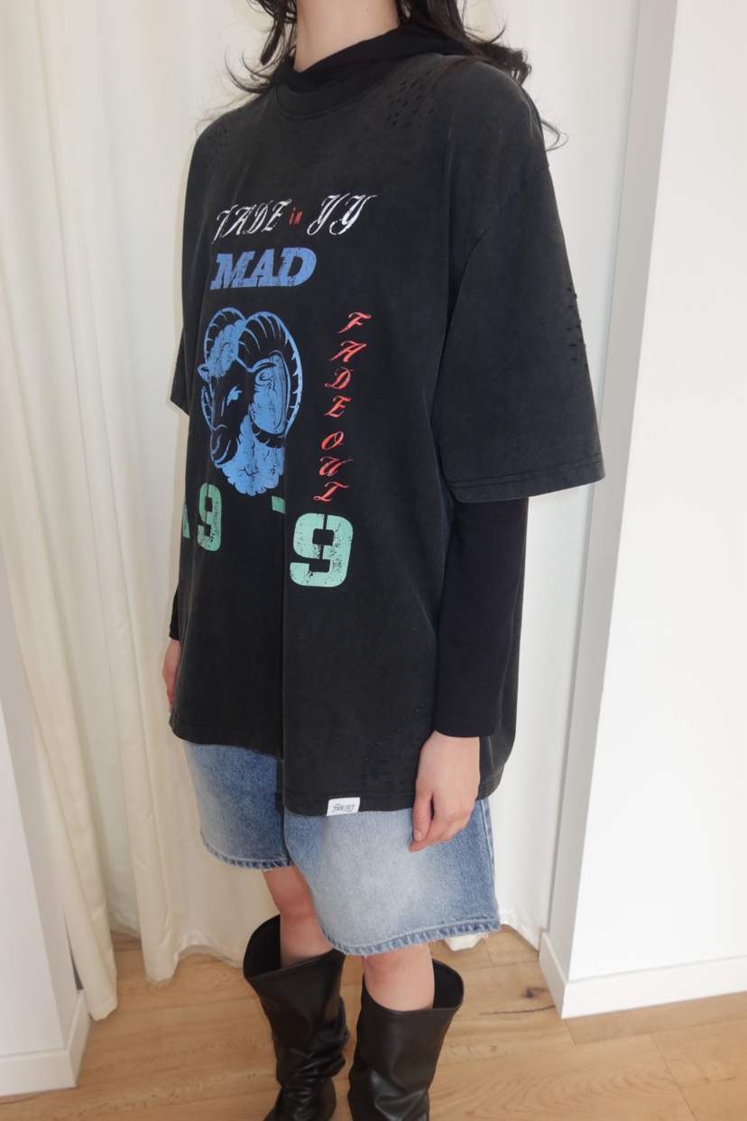 FIFO/UNANSWERED-MYSTERY韓國直郵女士新款26春夏長袖T恤FIFO/UNANSWERED-MYSTERY長袖T恤