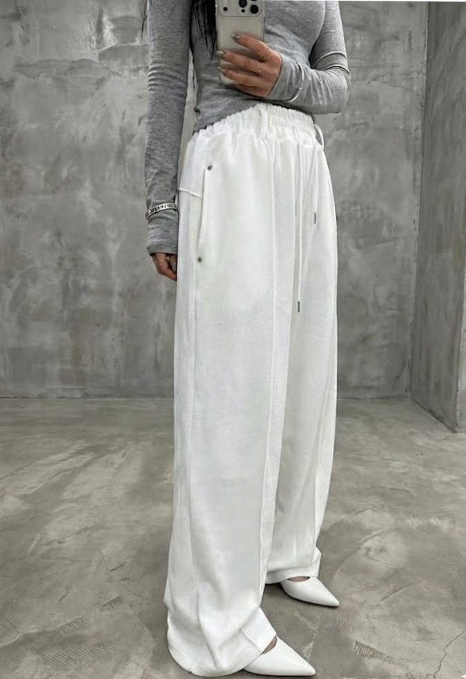 UNA/THE MAY東大門直郵女士新品時尚休閑真品休閑褲褶裥THEMAY/UNA休閑褲圖色1