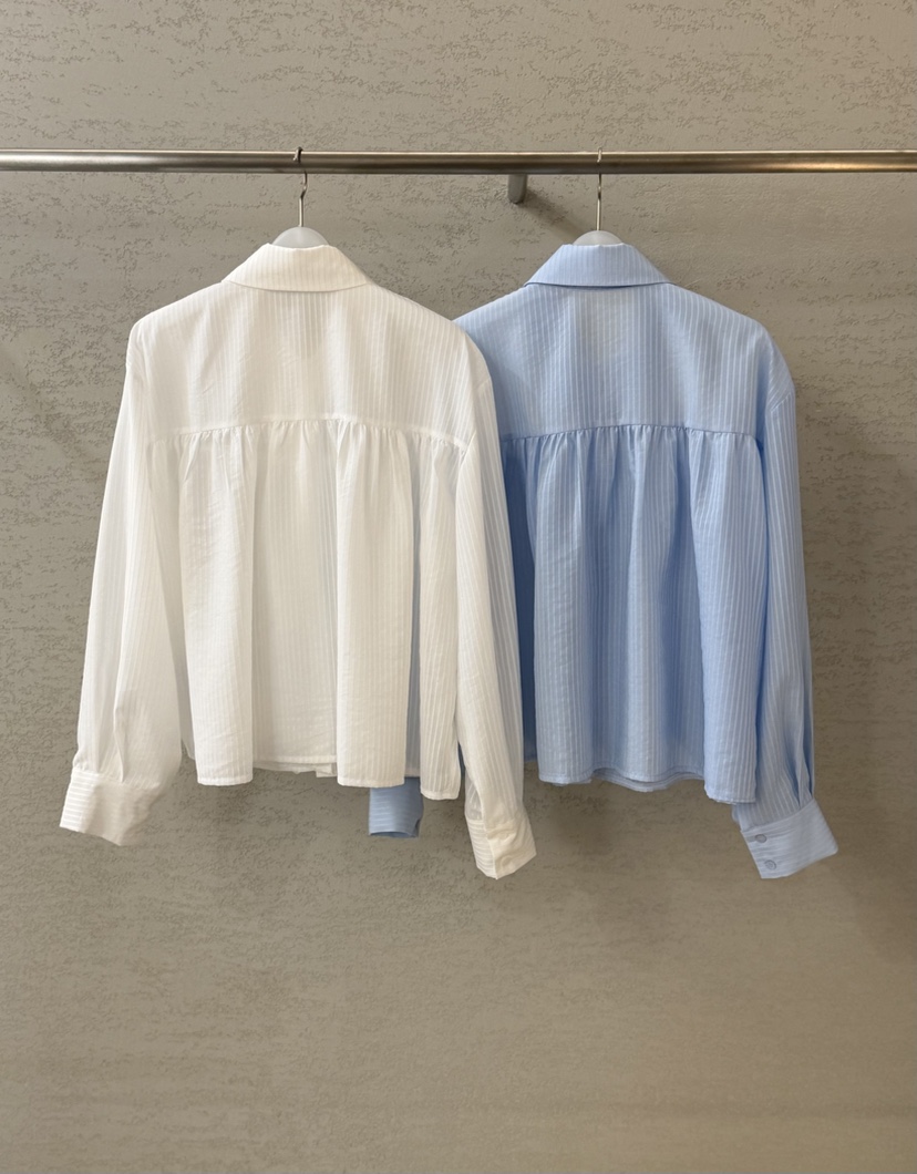 PLAYBUTTON-P東大門直郵女裝新品休閑推薦時尚襯衫蕾絲衫PLAYBUTTON襯衫/蕾絲衫