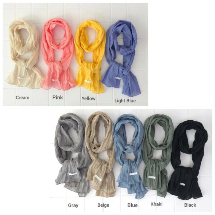 EBADA東大門直郵女士新款職業26春夏推薦人氣時尚圍巾披肩EBADA圍巾/披肩