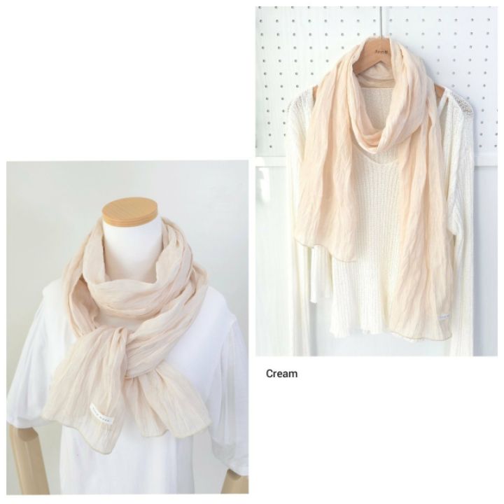 EBADA東大門直郵女士新款職業26春夏推薦人氣時尚圍巾披肩EBADA圍巾/披肩圖色5