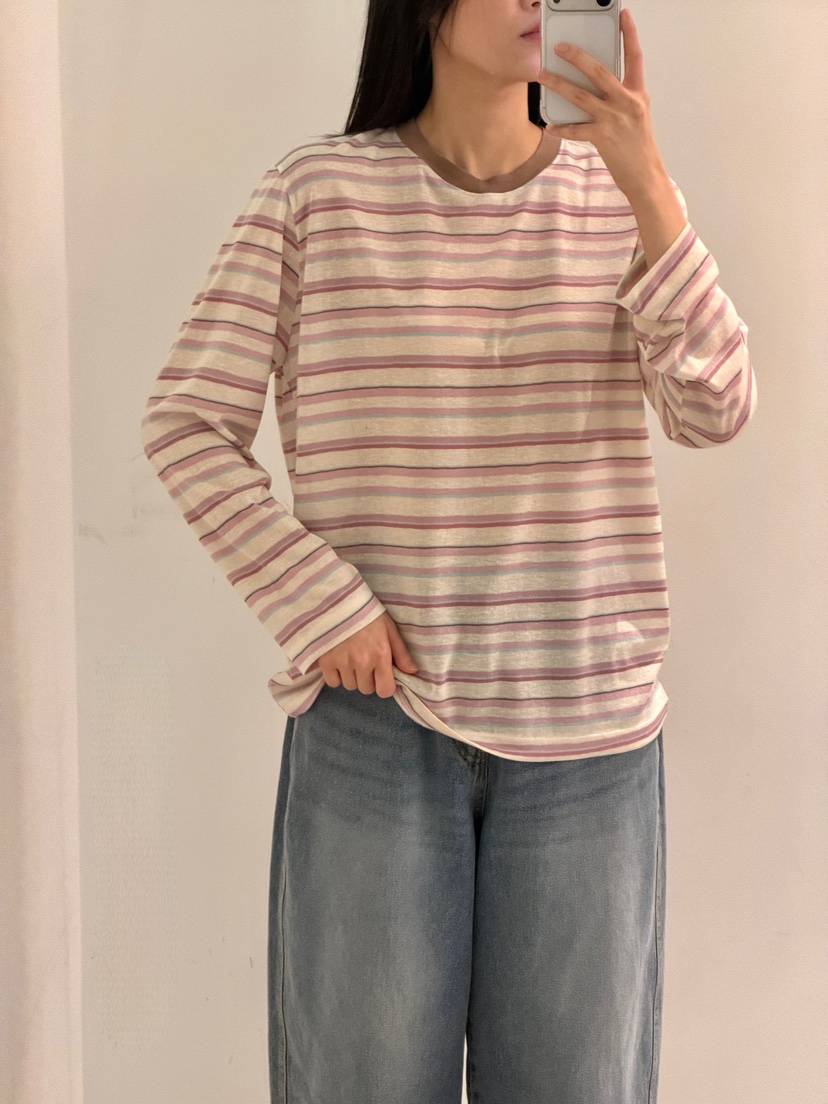 PEPPER-L東大門直郵女士新品推薦職業真品時尚休閑長袖T恤PEPPER長袖T恤