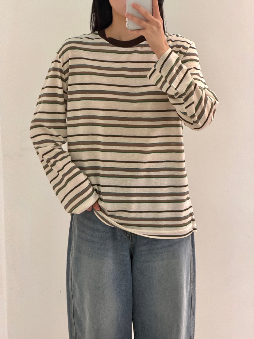 PEPPER-L東大門直郵女士新品推薦職業真品時尚休閑長袖T恤PEPPER長袖T恤