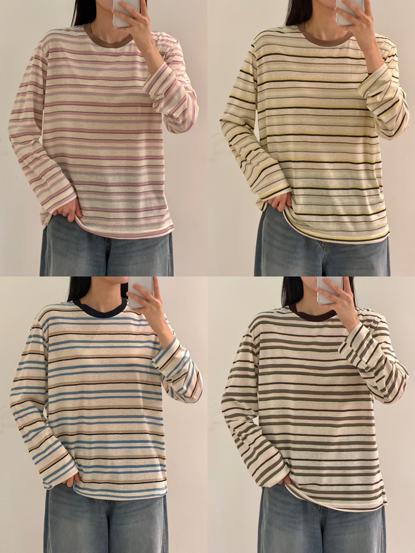 PEPPER-L東大門直郵女士新品推薦職業真品時尚休閑長袖T恤PEPPER長袖T恤