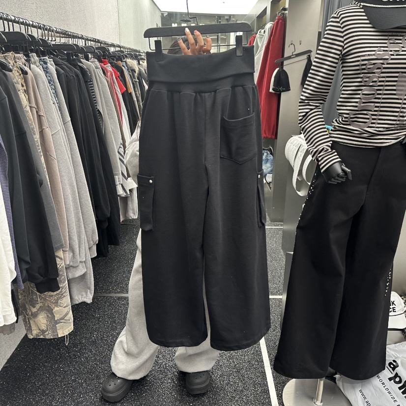 NUEUN東大門代購女士新款職業真品推薦休閑休閑褲不含配飾NUEUN/SEEOT休閑褲