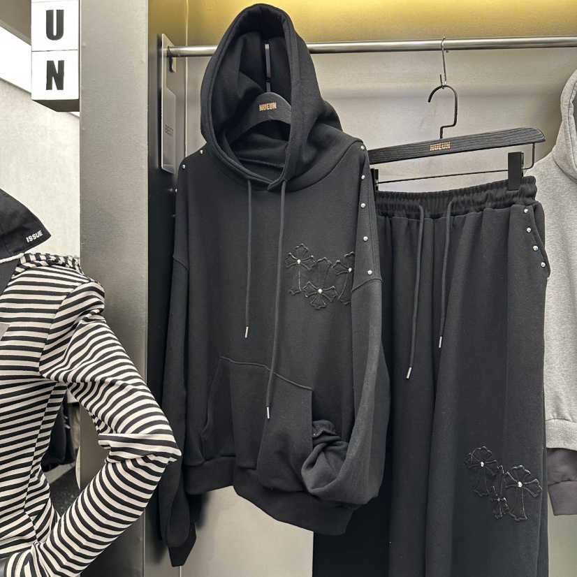 NUEUN東大門直郵女裝新品人氣時尚熱賣26春夏休閑衛衣連帽衫NUEUN/SEEOT衛衣圖色2