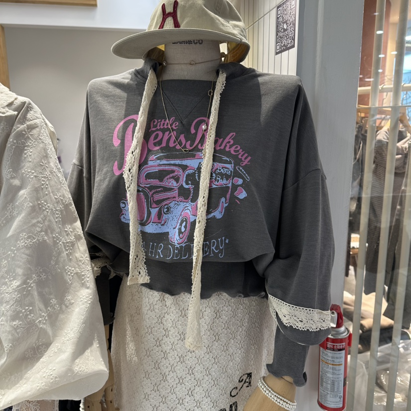 MARI CO東大門實拍女士新款休閑真品時尚推薦職業人氣衛衣MARI CO衛衣圖色2