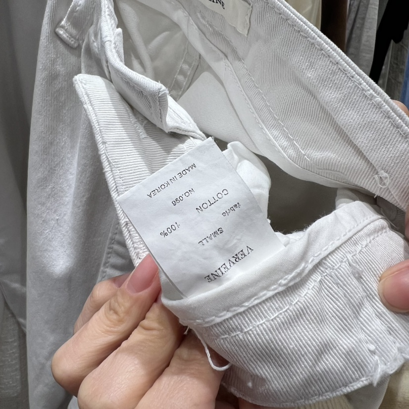 VERVEINE韓國直郵女士新品人氣推薦休閑真品時尚26春夏休閑褲VERVEINE休閑褲