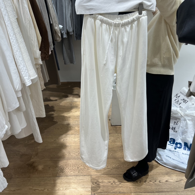 VERVEINE韓國直郵女士新款人氣真品推薦職業休閑休閑褲寬松VERVEINE休閑褲圖色4