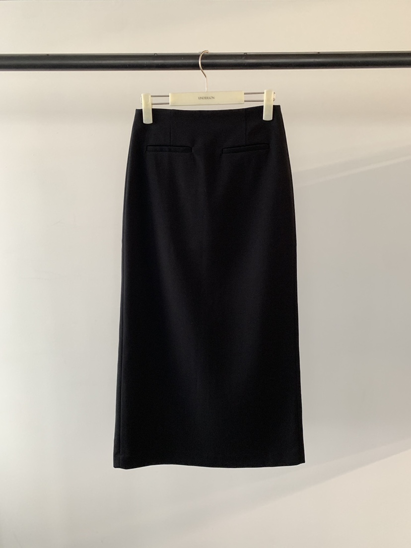 UNDERSON韓國直郵女士新款26春夏休閑推薦真品職業時尚長裙UNDERSON長裙圖色2