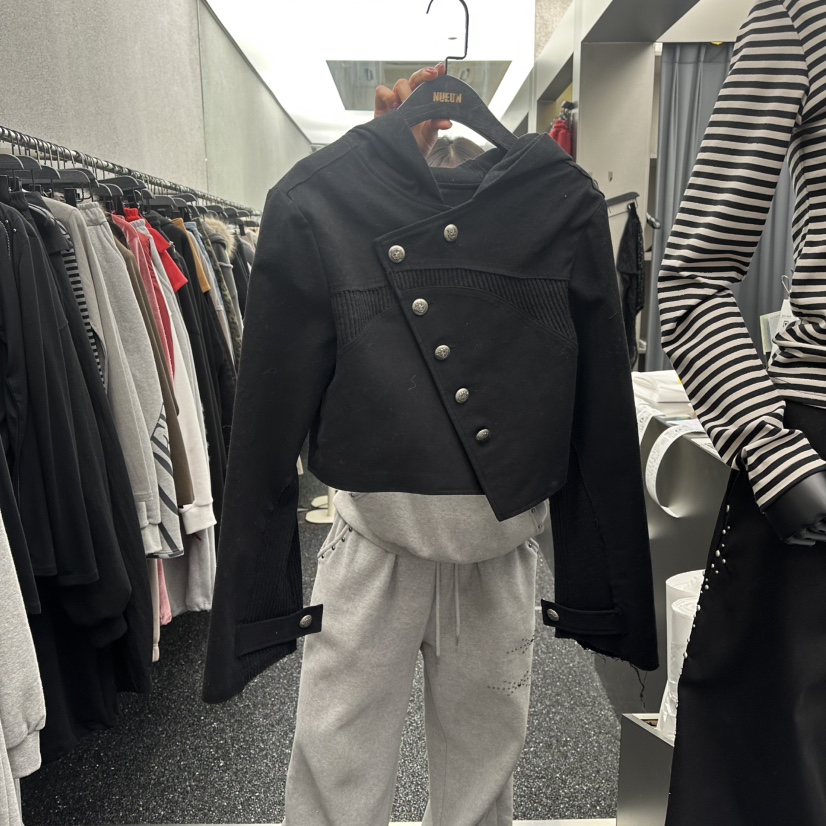 NUEUN韓國代購女士新款人氣時尚真品休閑推薦26春夏職業夾克NUEUN/SEEOT夾克圖色2