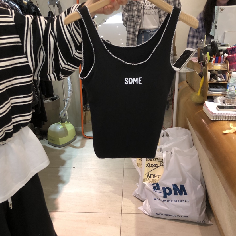 BLACKFRIDAY東大門實拍女士新款26春夏真品推薦休閑吊帶背心BLACK FRIDAY吊帶/背心圖色2