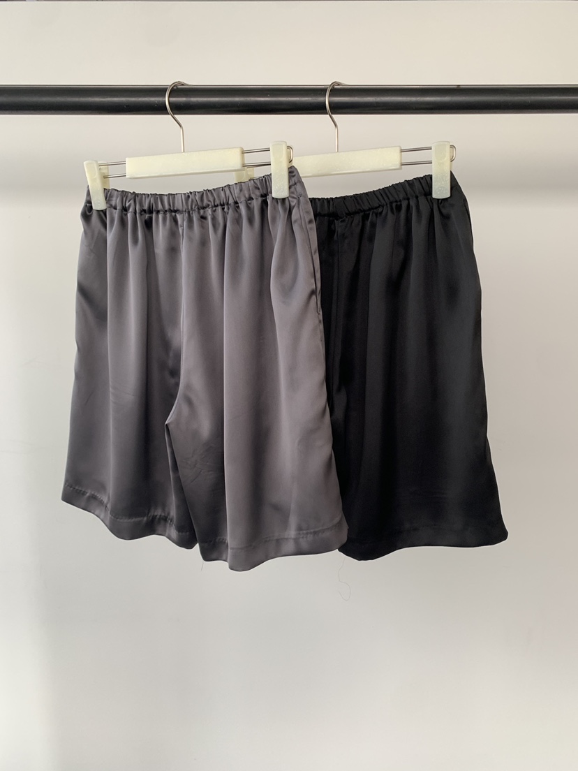 UNDERSON東大門實拍女士新品推薦熱賣26春夏休閑短褲條紋UNDERSON短褲