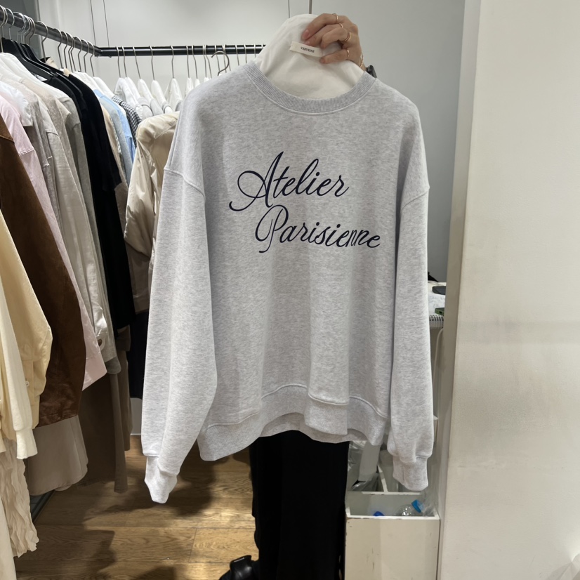 VERVEINE韓國代購女裝新品熱賣推薦人氣休閑26春夏職業衛衣VERVEINE衛衣圖色1