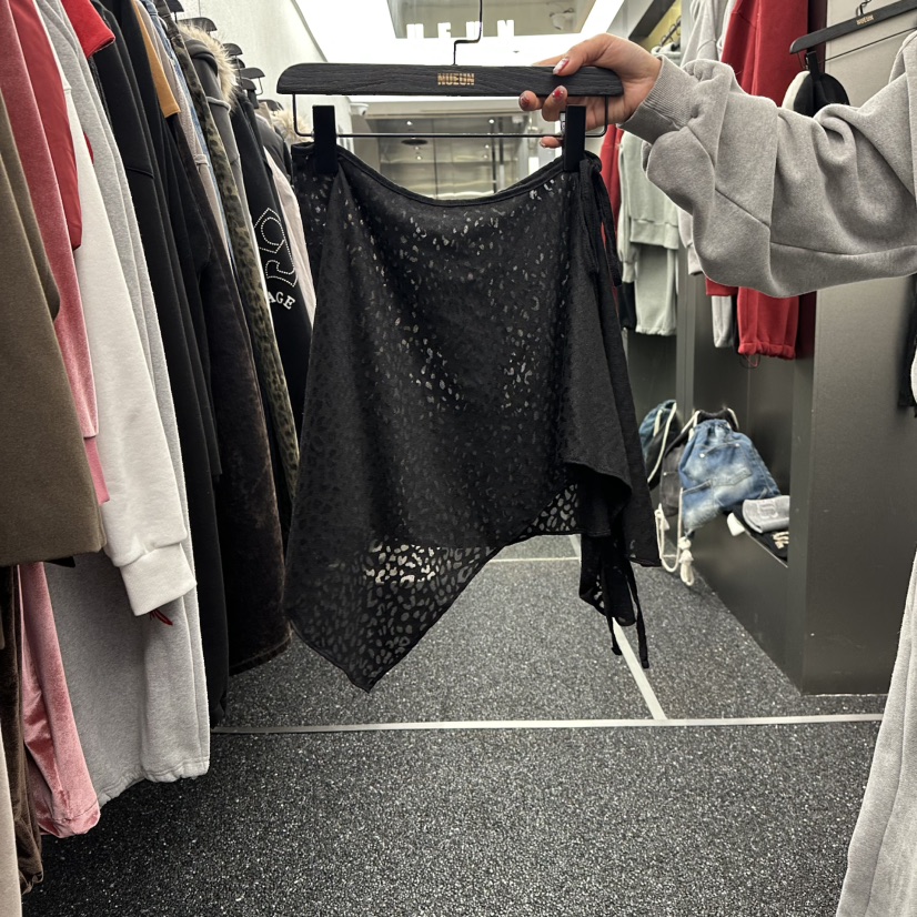 NUEUN韓國直郵女裝新款時尚推薦熱賣休閑真品短裙裹身裙豹紋NUEUN/SEEOT短裙圖色2