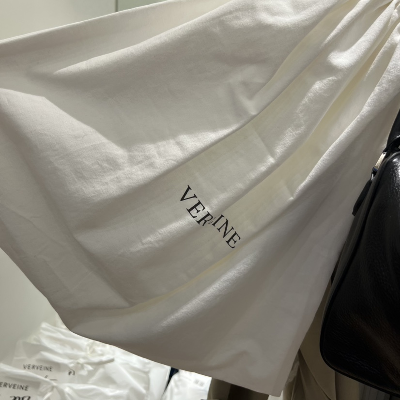 VERVEINE東大門直郵女士新品休閑熱賣真品單肩斜跨包牛皮VERVEINE單肩/斜跨包