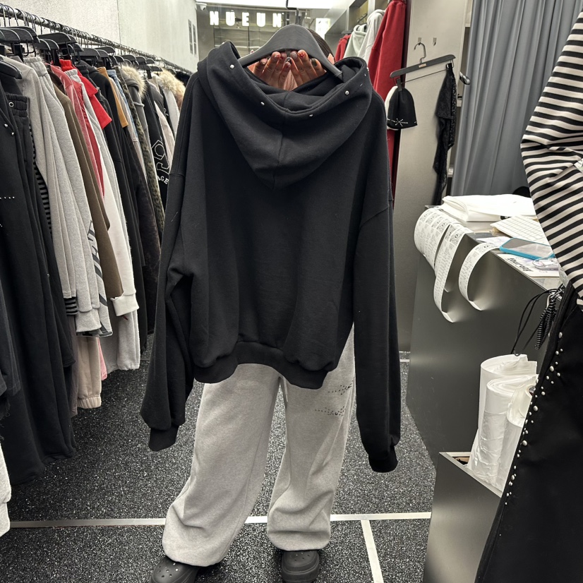 NUEUN東大門代購女士新品時尚職業26春夏休閑熱賣衛衣連帽衫NUEUN/SEEOT衛衣