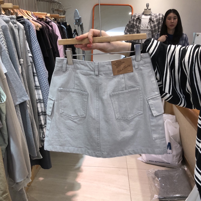 BLACKFRIDAY東大門代購女裝新款26春夏真品職業熱賣時尚短裙BLACK FRIDAY短裙